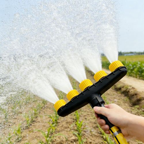 WakeView Garden Lawn Watering Sprinkler 5 Head Water Mist Nozzle For 1" 1.2" Hose Garden Watering Irrigation Hand Sprayer Item | Buy WakeView Garden Lawn Watering Sprinkler 5 Head Water Mist Nozzle For 1" 1.2" Hose Garden Watering Irrigation Hand Sprayer | SPOP Enterprise Global